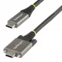 StarTech.com καλώδιο USB-C 50cm (20″) με πλαϊνή βιδωτή ασφάλιση 10Gbps – καλώδιο USB 3.1/3.2 Gen 2 Type-C – φόρτιση 100W (5A) Power Delivery, DP Alt Mode – διπλή βιδωτή ασφάλιση – καλώδιο USB-C φόρτιση/συγχρονισμός