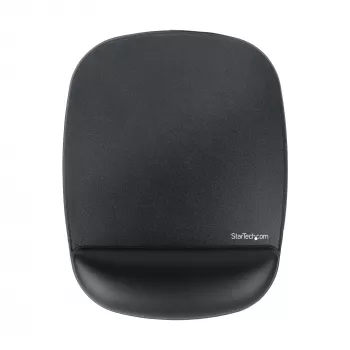 StarTech.com mouse pad με στήριξη καρπού, 6,7 x 7,1 x 0,8 ίντσες (17 x 18 x 2 cm), εργονομικό mouse pad με στήριξη καρπού, pad καρπού γραφείου με αντιολισθητική βάση PU, ενισχυμένο mouse pad gel με στήριξη καρπού
