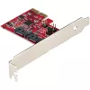 StarTech.com κάρτα SATA PCIe - κάρτα επέκτασης SATA PCIe 2 θυρών - 6Gbps - Full/Low Profile - προσαρμογέας/ελεγκτής PCI Express σε SATA - ASM1062R SATA RAID - μετατροπέας PCIe σε SATA