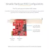 StarTech.com κάρτα SATA PCIe - κάρτα επέκτασης SATA PCIe 2 θυρών - 6Gbps - Full/Low Profile - προσαρμογέας/ελεγκτής PCI Express σε SATA - ASM1062R SATA RAID - μετατροπέας PCIe σε SATA