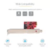 StarTech.com κάρτα SATA PCIe - κάρτα επέκτασης SATA PCIe 2 θυρών - 6Gbps - Full/Low Profile - προσαρμογέας/ελεγκτής PCI Express σε SATA - ASM1062R SATA RAID - μετατροπέας PCIe σε SATA