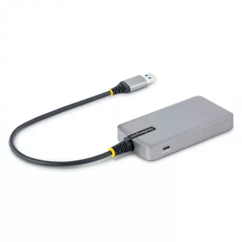 StarTech.com hub USB 3 θυρών με Ethernet - 3x θύρες USB-A - Gigabit Ethernet (RJ-45) - USB 3.0 5Gbit/s - bus-powered - καλώδιο 30 cm - φορητός προσαρμογέας hub USB laptop με GbE