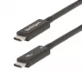 StarTech.com ενεργό καλώδιο Thunderbolt 4 2m, 40 Gbit/s, 100W Power Delivery, βίντεο 4K/8K, πιστοποιημένο Intel καλώδιο Thunderbolt – συμβατό με USB4/Thunderbolt 4/USB 3.2/USB Type-C/DisplayPort/Thunderbolt 3