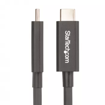 StarTech.com ενεργό καλώδιο Thunderbolt 4 2m, 40 Gbit/s, 100W Power Delivery, βίντεο 4K/8K, πιστοποιημένο Intel καλώδιο Thunderbolt – συμβατό με USB4/Thunderbolt 4/USB 3.2/USB Type-C/DisplayPort/Thunderbolt 3