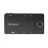 StarTech.com διακόπτης KVM USB-C 2 θυρών, μονή οθόνη 4K 60Hz HDMI, διπλές θύρες 100W Power Delivery Pass-through, bus powered, συμβατός με USB Type-C/USB4/Thunderbolt 3/4 – Small Form Factor