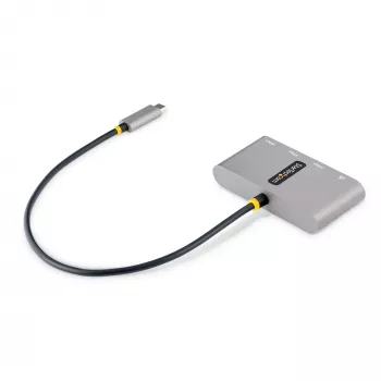 StarTech.com hub USB-C 3 θυρών με Ethernet - 3x USB-A - Gigabit Ethernet - USB 3.0 5Gbps - bus-powered - καλώδιο host USB Type-C 1ft/30cm - GbE - φορητό hub USB-C σε USB-A