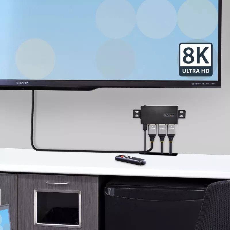 StarTech.com 2PORT-HDMI-SWITCH-8K Διακόπτης βίντεο
