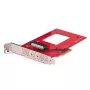 StarTech.com Κάρτα προσαρμογέα U.3 σε PCIe, προσαρμογέας PCIe 4.0 x4 για SSD U.3-NVMe 2,5 ιντσών, κάρτα επέκτασης SFF-TA-1001 PCI Express για επιτραπέζιους/διακομιστές, συμμόρφωση TAA – ανεξάρτητο λειτουργικού συστήματος