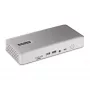 StarTech.com Καθολικός σταθμός σύνδεσης USB4 & Thunderbolt 4, τετραπλή οθόνη σε Windows, διπλή οθόνη σε MacBook, Dock HDMI DP με λειτουργία φόρτισης laptop 98W