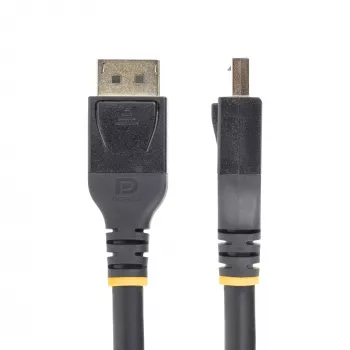 StarTech.com Ενεργό καλώδιο DisplayPort 1.4 7,6 m (25 ft), καλώδιο DP8K DisplayPort με HBR3, HDR10, MST, DSC 1.2, HDCP 2.2, 8K 60 Hz, 4K 120 Hz – καλώδιο DP 1.4, M/M