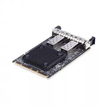 StarTech.com Κάρτα δικτύου server SFP+ OCP 3.0 2 θυρών 10Gbps με Intel X710, συμβατή με SFF 4C+, NIC OCP διπλής θύρας, λειτουργεί με Windows & Linux