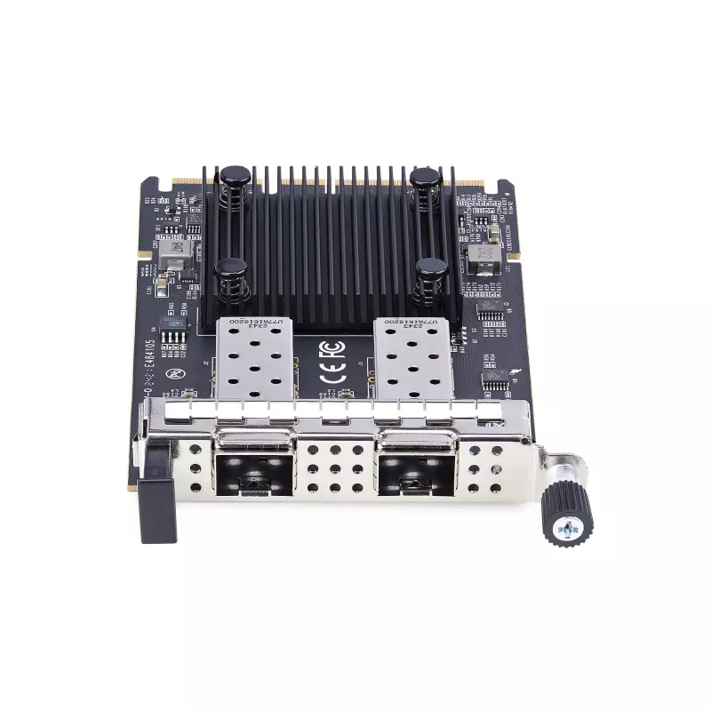 StarTech.com Κάρτα δικτύου server SFP+ OCP 3.0 2 θυρών 10Gbps με Intel X710, συμβατή με SFF 4C+, NIC OCP διπλής θύρας, λειτουργεί με Windows & Linux