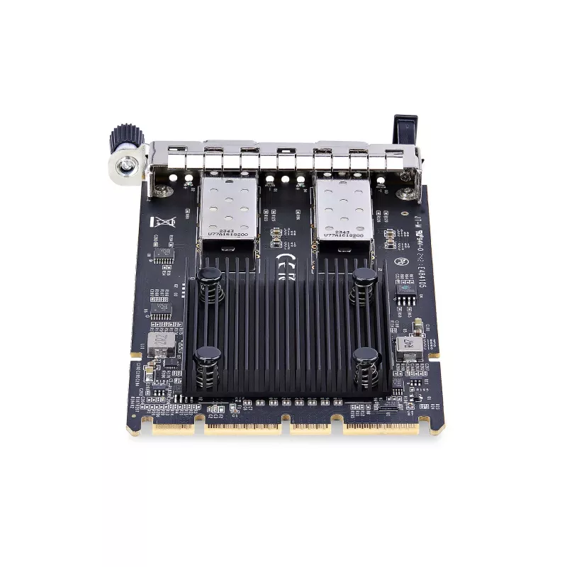 StarTech.com Κάρτα δικτύου server SFP+ OCP 3.0 2 θυρών 10Gbps με Intel X710, συμβατή με SFF 4C+, NIC OCP διπλής θύρας, λειτουργεί με Windows & Linux