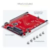 StarTech.com 1M25-U3-M2-ADAPTER Κάρτες διασύνδεσης/Προσαρμογέας Εσωτερικός M.2
