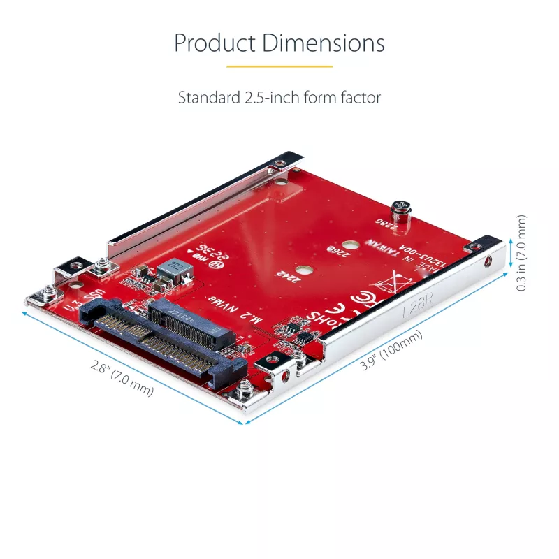 StarTech.com 1M25-U3-M2-ADAPTER Κάρτες διασύνδεσης/Προσαρμογέας Εσωτερικός M.2