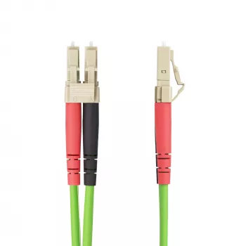 StarTech.com Καλώδιο οπτικής ίνας πολυτροπικό OM5 LC σε LC (UPC) 1m, 50/125µm Duplex LOMMF Zipcord, VCSEL, 40G/100G, LSZH καλώδιο οπτικής ίνας patch