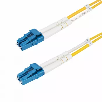 StarTech.com Καλώδιο οπτικής ίνας μονότροπο OS2 Duplex LC σε LC (UPC) 40m (131ft), 9/125µm, 100G, ανθεκτικό σε κάμψη, χαμηλή εξασθένηση – LSZH καλώδιο οπτικής ίνας jumper