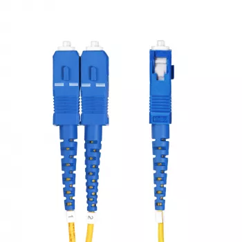 StarTech.com 30m (98.4ft) LC σε SC (UPC) OS2 μονότροπο duplex καλώδιο οπτικής ίνας, 9/125µm, 100G, ανθεκτικό σε κάμψη, χαμηλή εξασθένηση – LSZH καλώδιο οπτικής ίνας