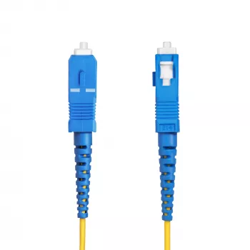 StarTech.com 30m (98,4ft) SC σε SC (UPC) OS2 μονότροπο simplex καλώδιο οπτικής ίνας, 9/125µm, 40G/100G, ανθεκτικό σε κάμψη, χαμηλή εξασθένηση, LSZH καλώδιο οπτικής ίνας