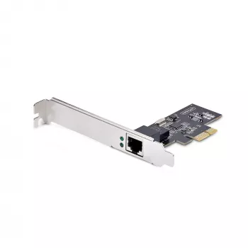 StarTech.com 1-Port 2,5Gbps NBASE-T PCIe κάρτα δικτύου, Intel® I225-V, κάρτα δικτύου υπολογιστή μονής θύρας, Ethernet MultiGigabit NIC, PCI Express κάρτα LAN server