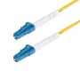StarTech.com 2 m (6,6 ft) LC σε LC (UPC) OS2 μονότροπο simplex καλώδιο οπτικής ίνας, 9/125 µm, 40G/100G, ανθεκτικό σε κάμψη, χαμηλή εξασθένηση – LSZH καλώδιο οπτικής ίνας