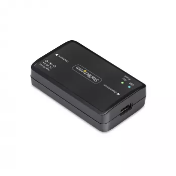 USB Γαλβανικός Απομονωτής από StarTech.com, έως 6 kV, ηλεκτρικό φίλτρο καταστολής παρεμβολών, IP40, τοποθέτηση σε ράγα DIN, απομονωμένο φίλτρο δικτύου, USB 2.0/1.1, 5 V/250 mA, Plug-and-Play, TAA