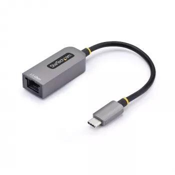 StarTech.com Προσαρμογέας 2,5GbE USB-C σε Ethernet, κάρτα δικτύου NBASE-T, USB 3.0 Type-C 2,5/1G πολλαπλών ταχυτήτων, συμβατός με Thunderbolt, Windows & Mac