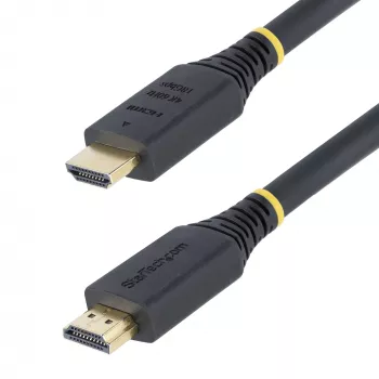 StarTech.com Καλώδιο HDMI υψηλής ταχύτητας Premium πιστοποιημένο 5m (16.4ft), 4K 60Hz/1440p 144Hz, HDR10/HDCP 2.2/ARC, 18Gbps, καλώδιο UHD HDMI 2.0 για TV/οθόνη/οθόνη, περίβλημα TPE