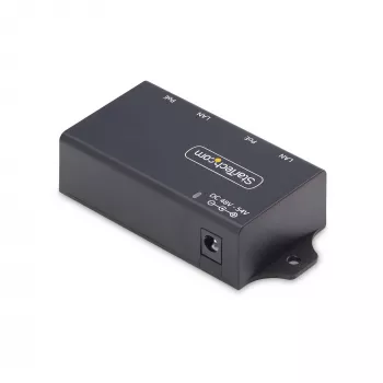 StarTech.com Εγχυτήρας PoE+ Midspan 2 θυρών Gigabit, 10/100/1000 Mbit/s, PoE+ (802.3af/at), 30W, Ethernet 1 Gbit/s, επιτοίχια τοποθέτηση, unmanaged Inline Power over Ethernet