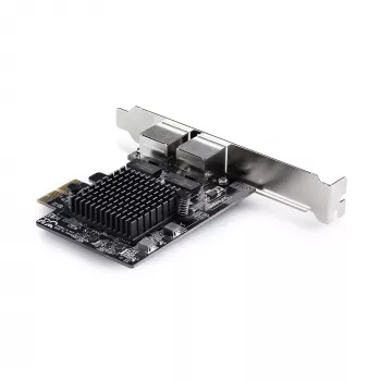 StarTech.com Κάρτα δικτύου 2 θυρών 5G Gigabit PCIe, κάρτα LAN 5G/2.5G/1G/100M/10M PCI Express, Realtek RTL8126, Windows και Linux, συμμορφούμενη με TAA