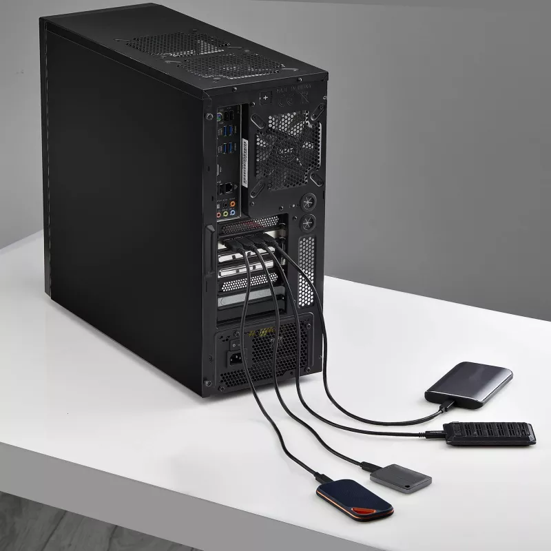 StarTech.com Κάρτα USB-A PCIe 4 θυρών, USB 3.2 10 Gbit/s, κάρτα επέκτασης PCI Express 3.0, 4x ανεξάρτητος ελεγκτής USB, Windows/Linux/macOS, συμμορφούμενη με TAA