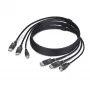 StarTech.com Καλώδιο KVM Dual-DisplayPort και USB 5 Gbit/s 1,8 m, 4K 60 Hz, καθολικά συμβατό, καλώδιο combo DP 1.2/USB 3.0 για διακόπτες KVM διπλής οθόνης