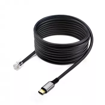 StarTech.com UR9-HEADSET-ADAPTER Προσαρμογέας καλωδίου USB-C RJ-9 μαύρο