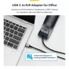 StarTech.com UR9-HEADSET-ADAPTER Προσαρμογέας καλωδίου USB-C RJ-9 μαύρο