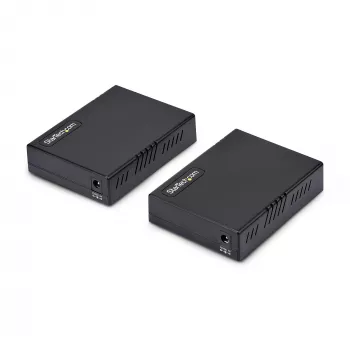 StarTech.com Κιτ επέκτασης VDSL2 Ethernet μέσω μονού ζεύγους καλωδίου, εμβέλεια έως 0,6 μίλια (1 km), επαναλήπτης LAN μέσω τηλεφωνικής γραμμής/CAT5e/CAT6, έως 300 Mbit/s, αντικατάσταση για 110VDSLEXTEU – TAA