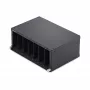 StarTech.com Πλαίσιο Media Converter 7 υποδοχών unmanaged για σειρά MCM Media Converter, πλήρης απομόνωση ισχύος, ενεργή ψύξη, τοποθέτηση σε rack 10 ιντσών, συμμορφούμενο με TAA