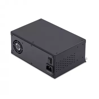 StarTech.com Πλαίσιο Media Converter 7 υποδοχών unmanaged για σειρά MCM Media Converter, πλήρης απομόνωση ισχύος, ενεργή ψύξη, τοποθέτηση σε rack 10 ιντσών, συμμορφούμενο με TAA