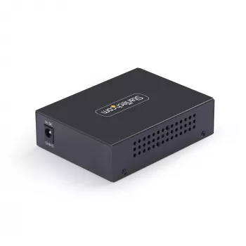 StarTech.com Μετατροπέας μέσου Open SFP+ Fiber 10GbE Multi-Gigabit, 10G/5G/2.5G/1G/100M, χαλκός σε 10GBASE-X SFP+, Singlemode, Multimode, 16K Jumbo Frames, TAA