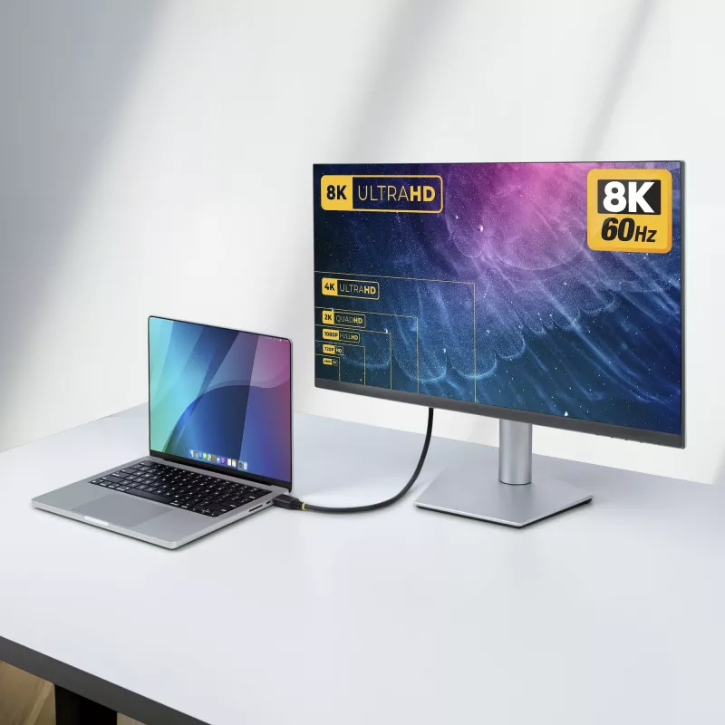 StarTech.com HDMI21-CBL-8K60-50CM Καλώδιο HDMI 0,5 m HDMI Type-A (Standard) Μαύρο
