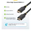 StarTech.com HDMI21-CBL-8K60-50CM Καλώδιο HDMI 0,5 m HDMI Type-A (Standard) Μαύρο
