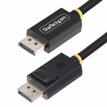 StarTech.com Καλώδιο DisplayPort 2.1 3m (10ft), πιστοποιημένο από VESA DP40 καλώδιο DisplayPort με UHBR10/HDR/HDCP 2.2, 8K 60Hz/4K 144Hz με DSC 1.2a, 40Gbps, καλώδιο DP 2.1, καλώδιο οθόνης UHD, M/M