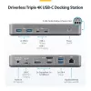 StarTech.com 199UE-USBC-DOCK Σταθμός σύνδεσης laptop/αντιγραφέας θυρών Ενσύρματο USB 3.2 Gen 2 (3.1 Gen 2) Type-C Γκρι