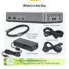 StarTech.com 199UE-USBC-DOCK Σταθμός σύνδεσης laptop/αντιγραφέας θυρών Ενσύρματο USB 3.2 Gen 2 (3.1 Gen 2) Type-C Γκρι