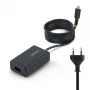 StarTech.com Φορτιστής laptop USB-C 65W, καλώδιο USB-C 1,5 m σταθερά συνδεδεμένο, τροφοδοτικό για Dell, XPS, HP ProBook, MacBook Pro, Microsoft Surface Pro