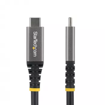 StarTech.com Καλώδιο USB4 3m (10ft), 20 Gbit/s, πιστοποιημένο από USB-IF καλώδιο USB-C, 60W PD, 4K 120Hz DP 2.1, περίβλημα TPE, μαύρο καλώδιο USB-C
