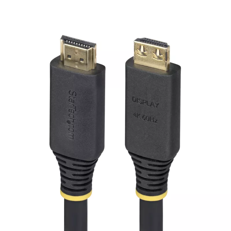 StarTech.com HDMI2-CABLE-GRIP-15M Καλώδιο HDMI HDMI Type-A (Standard) Μαύρο