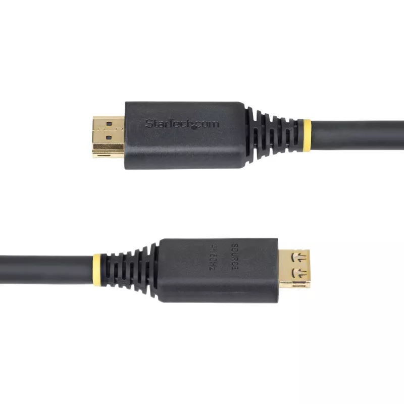 StarTech.com HDMI2-CABLE-GRIP-15M Καλώδιο HDMI HDMI Type-A (Standard) Μαύρο