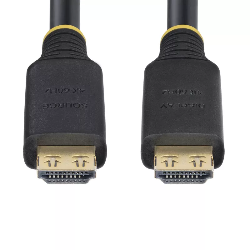 StarTech.com HDMI2-CABLE-GRIP-15M Καλώδιο HDMI HDMI Type-A (Standard) Μαύρο