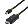StarTech.com 2M-MDP-HDMI2-4K60 Καλώδιο προσαρμογέας Mini DisplayPort HDMI Type-A (Standard) μαύρο