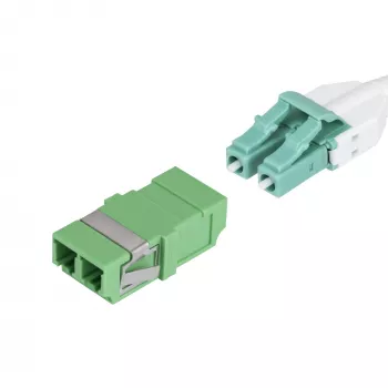 StarTech.com Υποδοχή LC σε LC συσκευασία 10 τεμ., OS2 Singlemode SC-Footprint υποδοχή LC οπτικής ίνας χωρίς φλάντζα, προσαρμογέας LC/APC Duplex
